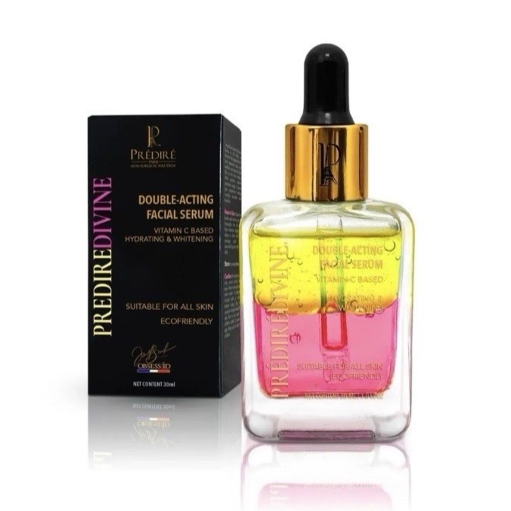 Predire Paris Double Acting Facial Serum Peptide Based Hydrating Anti Wrinkle - Picture 1 of 4